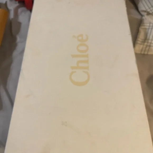 NWT Chloe Red Lace Up Boots - Picture 6 of 9